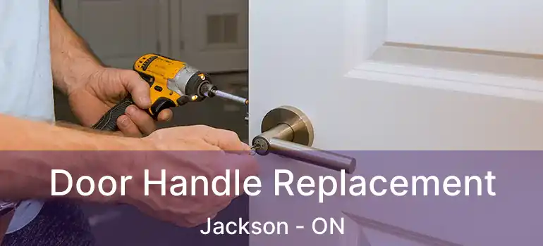  Door Handle Replacement Jackson - ON