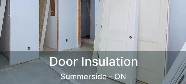  Door Insulation Summerside - ON