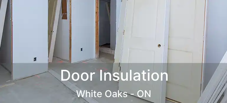 Door Insulation White Oaks - ON