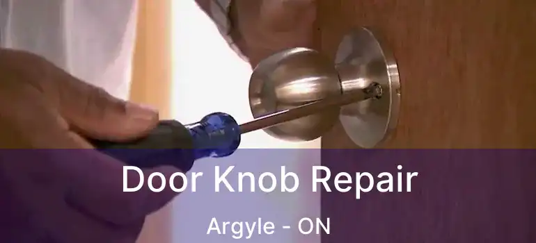  Door Knob Repair Argyle - ON