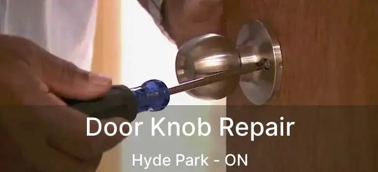  Door Knob Repair Hyde Park - ON