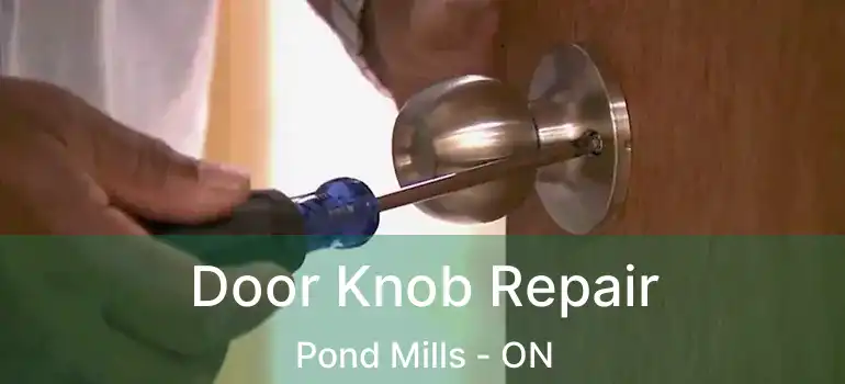  Door Knob Repair Pond Mills - ON