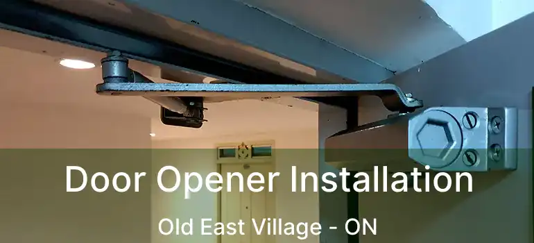  Door Opener Installation Old East Village - ON