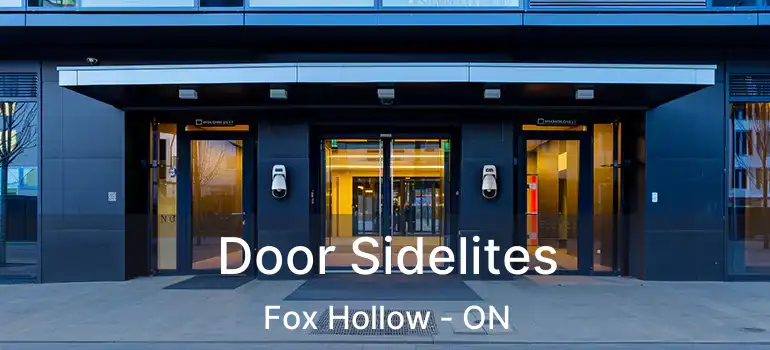  Door Sidelites Fox Hollow - ON