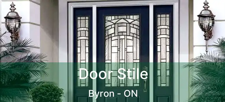  Door Stile Byron - ON