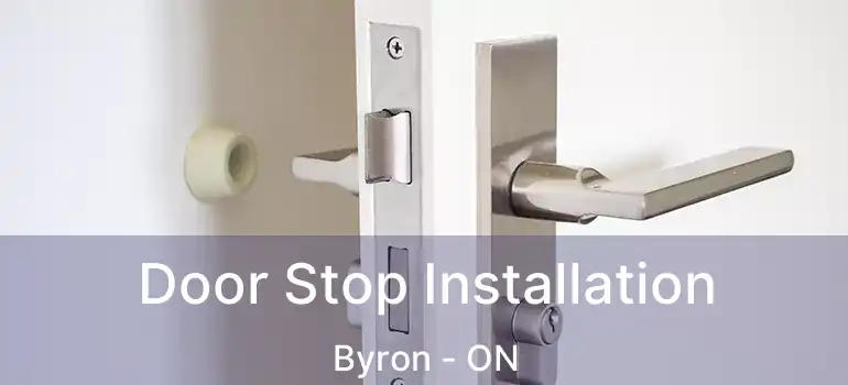  Door Stop Installation Byron - ON