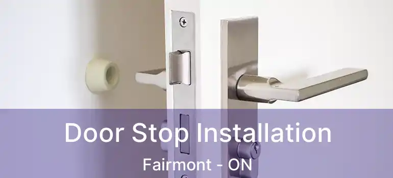  Door Stop Installation Fairmont - ON