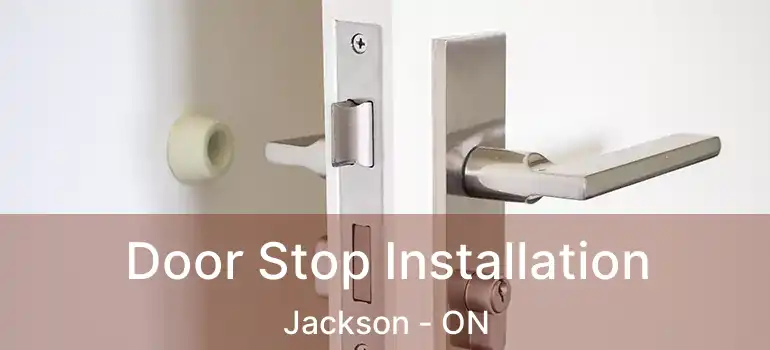  Door Stop Installation Jackson - ON