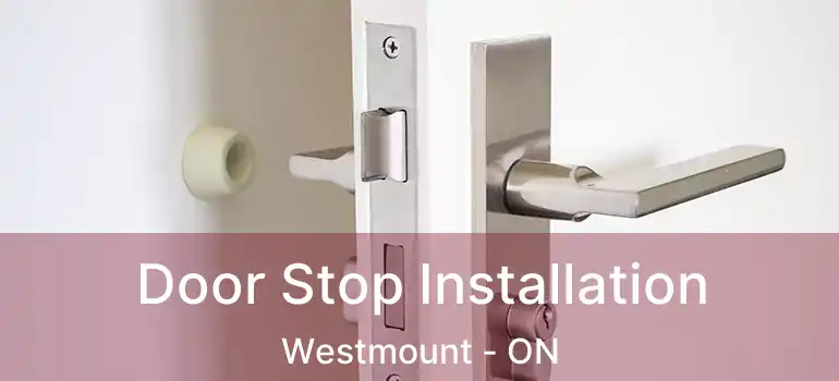  Door Stop Installation Westmount - ON