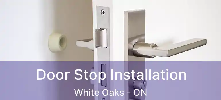  Door Stop Installation White Oaks - ON