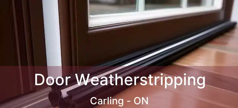  Door Weatherstripping Carling - ON