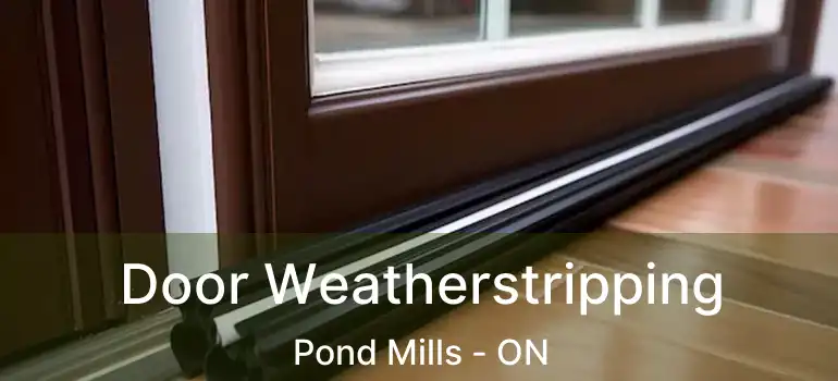  Door Weatherstripping Pond Mills - ON