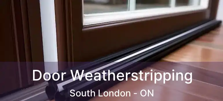  Door Weatherstripping South London - ON