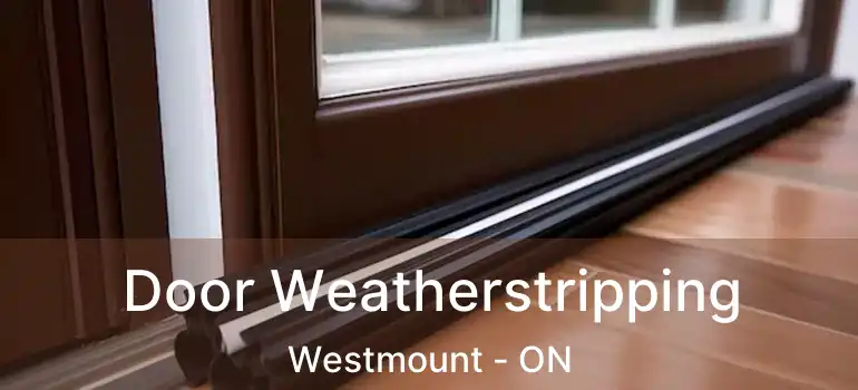  Door Weatherstripping Westmount - ON