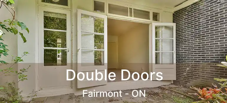  Double Doors Fairmont - ON