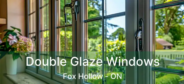  Double Glaze Windows Fox Hollow - ON