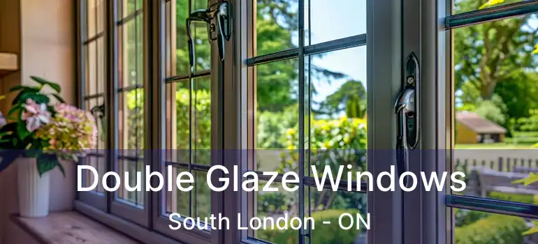  Double Glaze Windows South London - ON