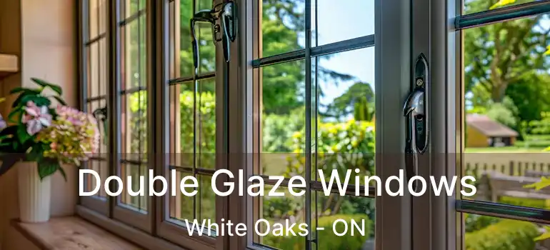  Double Glaze Windows White Oaks - ON