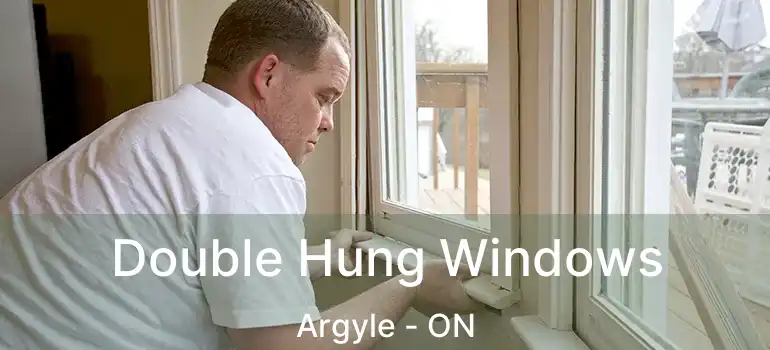  Double Hung Windows Argyle - ON