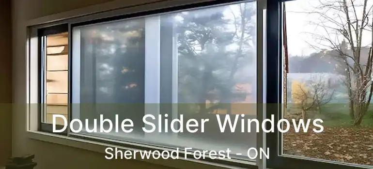  Double Slider Windows Sherwood Forest - ON