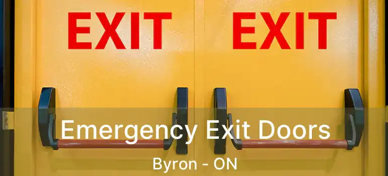  Emergency Exit Doors Byron - ON
