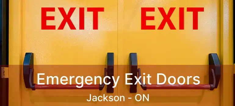  Emergency Exit Doors Jackson - ON