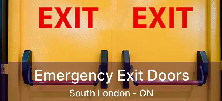  Emergency Exit Doors South London - ON
