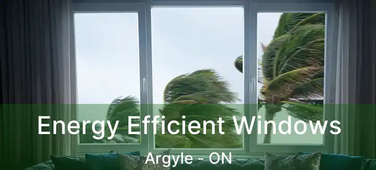  Energy Efficient Windows Argyle - ON