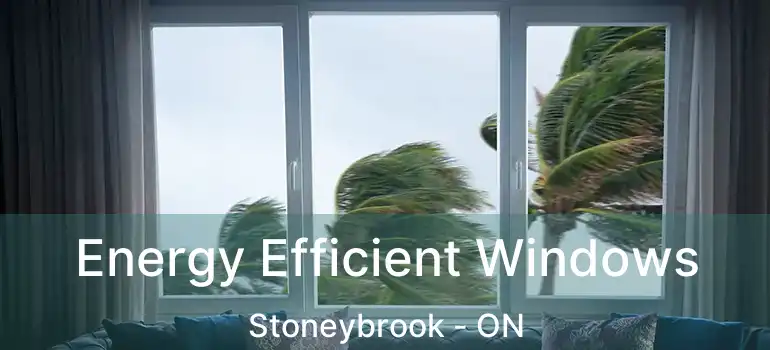  Energy Efficient Windows Stoneybrook - ON