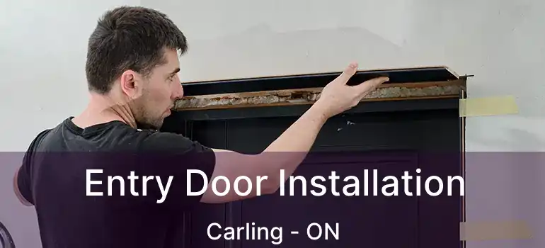  Entry Door Installation Carling - ON