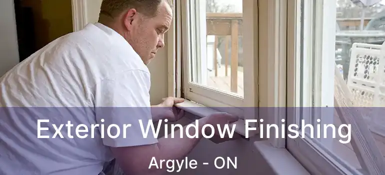  Exterior Window Finishing Argyle - ON