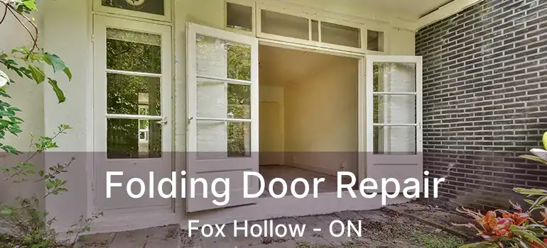  Folding Door Repair Fox Hollow - ON