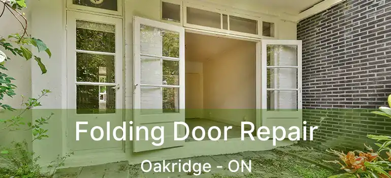  Folding Door Repair Oakridge - ON