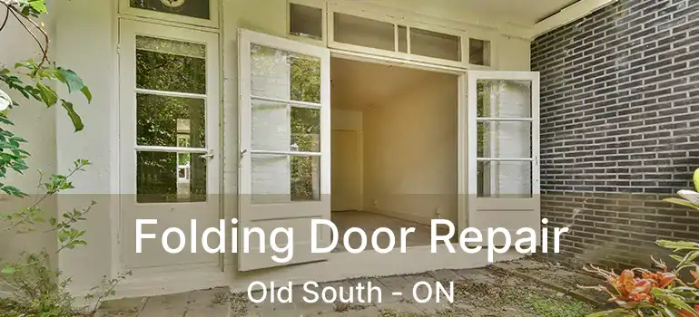  Folding Door Repair Old South - ON