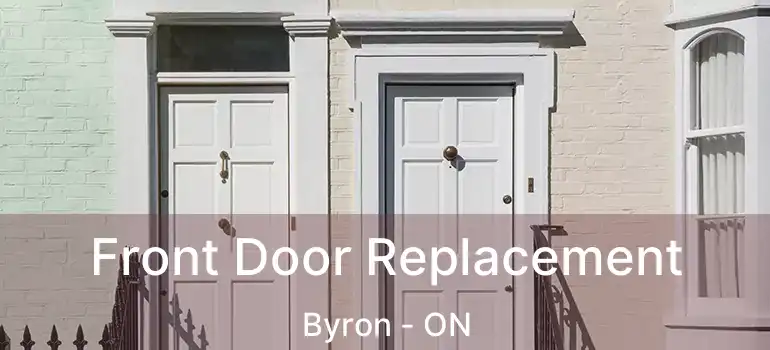  Front Door Replacement Byron - ON