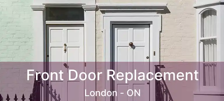  Front Door Replacement London - ON