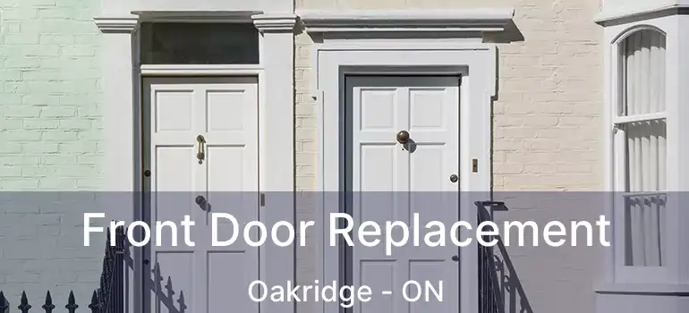  Front Door Replacement Oakridge - ON