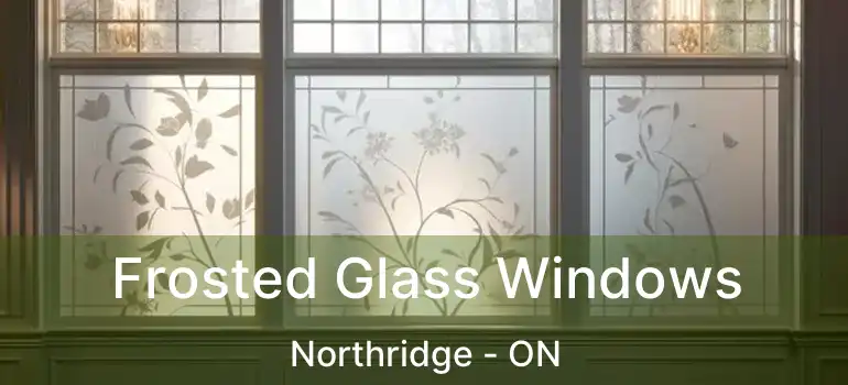  Frosted Glass Windows Northridge - ON