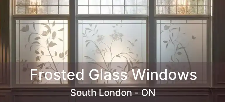  Frosted Glass Windows South London - ON