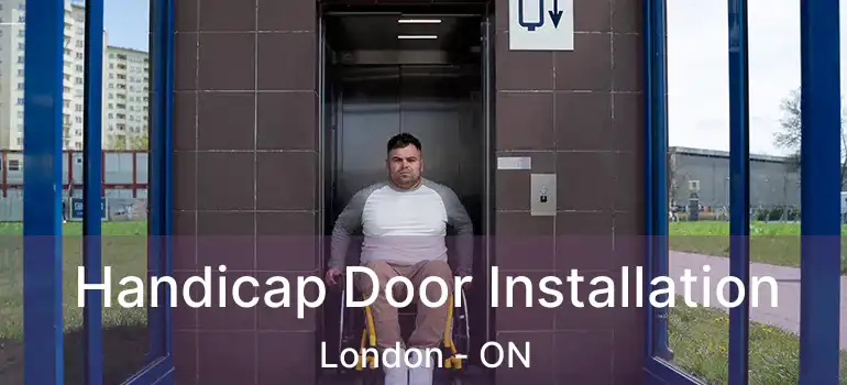  Handicap Door Installation London - ON