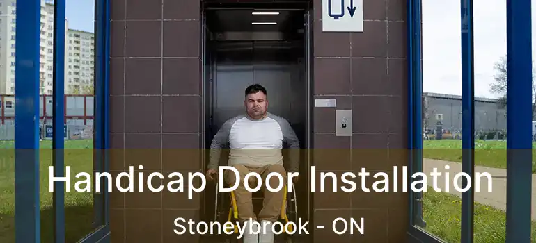  Handicap Door Installation Stoneybrook - ON