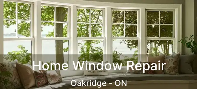  Home Window Repair Oakridge - ON