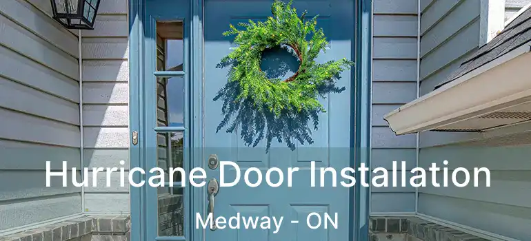  Hurricane Door Installation Medway - ON