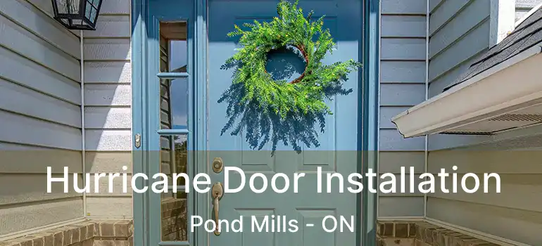  Hurricane Door Installation Pond Mills - ON