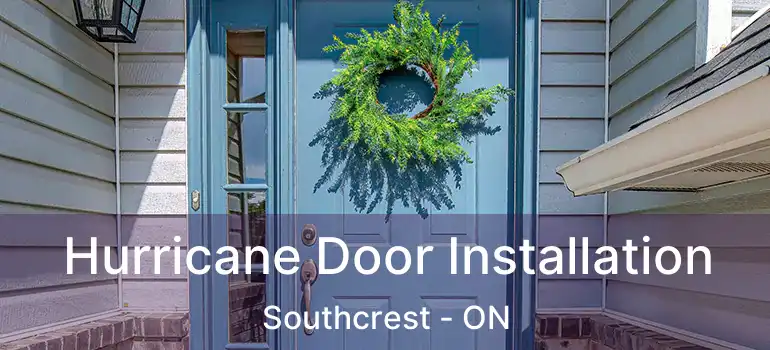  Hurricane Door Installation Southcrest - ON