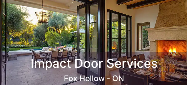  Impact Door Services Fox Hollow - ON