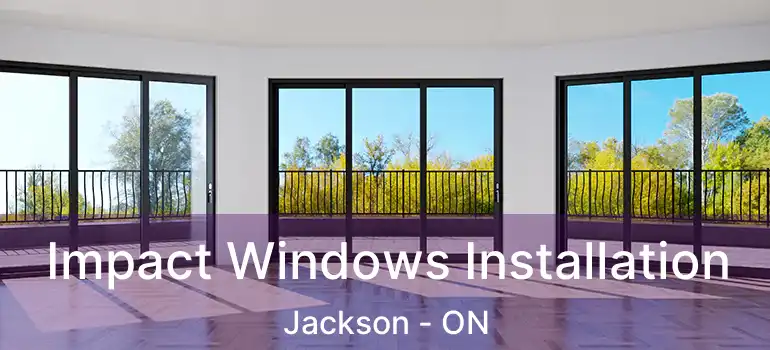  Impact Windows Installation Jackson - ON