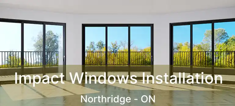  Impact Windows Installation Northridge - ON