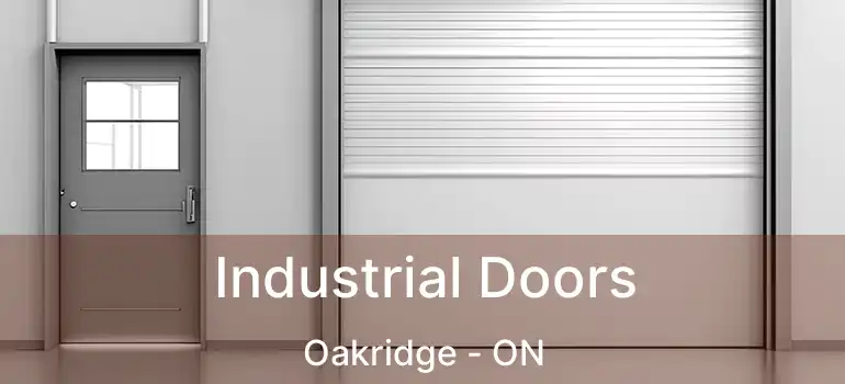  Industrial Doors Oakridge - ON