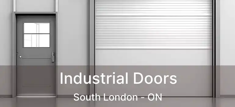  Industrial Doors South London - ON